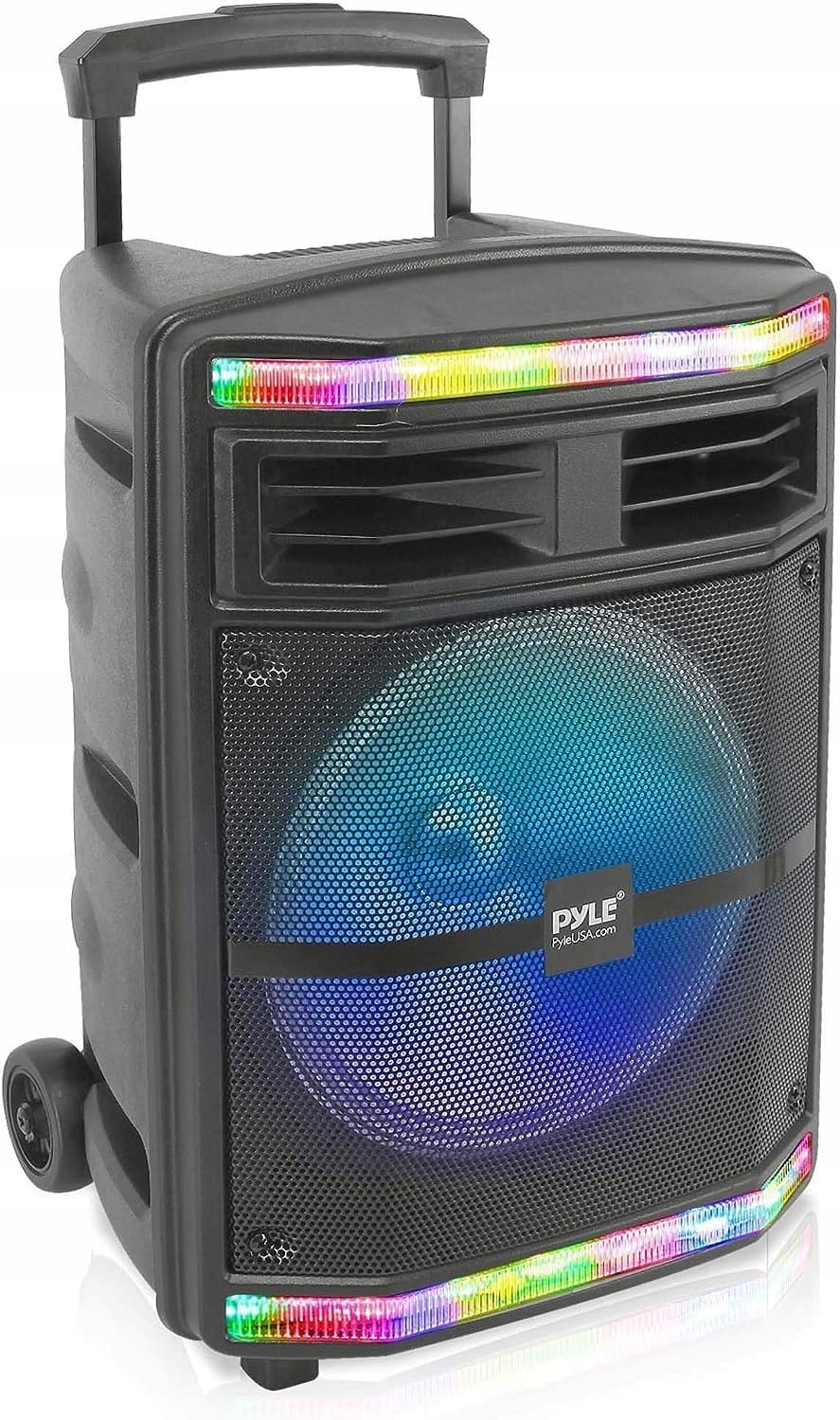 Głośnik Przenośny Bluetooth Mocny Partybox Czarny 600W