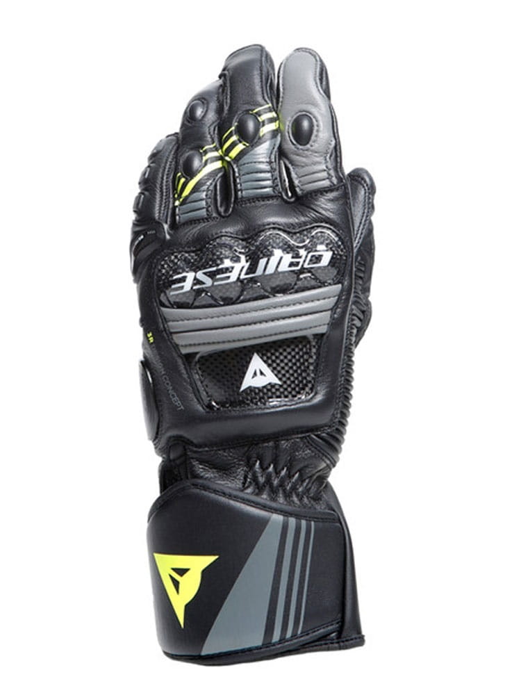 RĘKAWICE MOTOCYKLOWE DAINESE DRUID 4 LONG CZARNE SZARE ŻÓŁTE MĘSKIE EAN (GTIN) 8051019426390