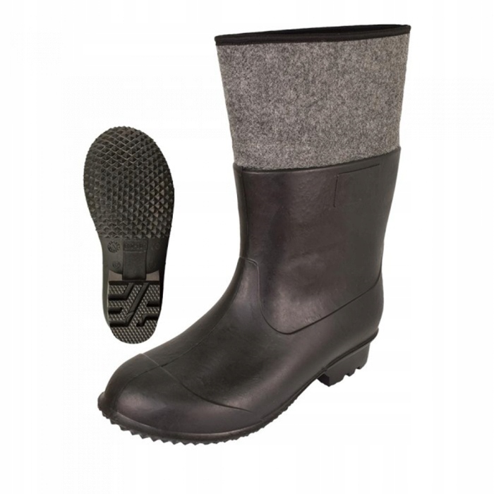 GUMOFILCE POLSKIE OCIEPLANE ZIMOWE KALOSZE GUMOWCE BFILC r. 44