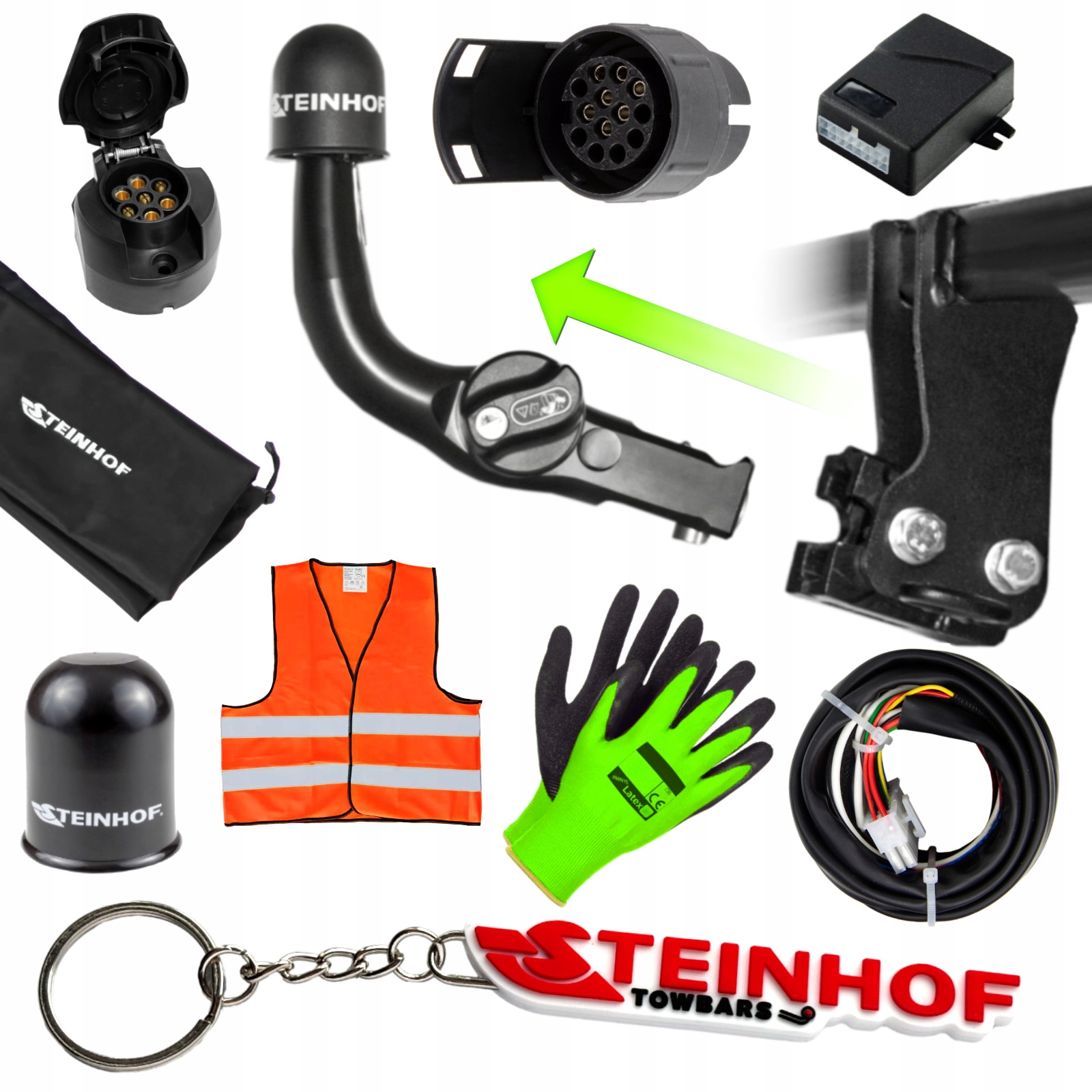 Odnímateľný hák Fiat Scudo 2 II Van 07-16 Modul Zväzok 7 Pin