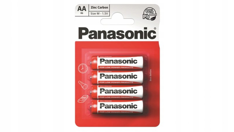 

Bateria cynkowo-węglowa R6 Aa 1,5V /blister