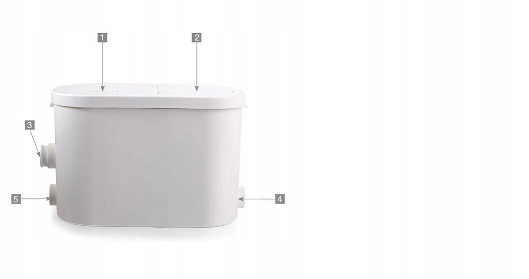 POMPA ROZDRABNIACZ PRZEPOMPOWNIA DO KUCHNI ZLEWU Kod producenta N-3