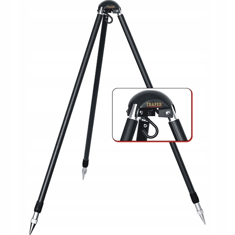 Trójnóg Stojak Do Ważenia Ryb Traper Gst Z Uchwytem Do Wagi Siatki Stabilny