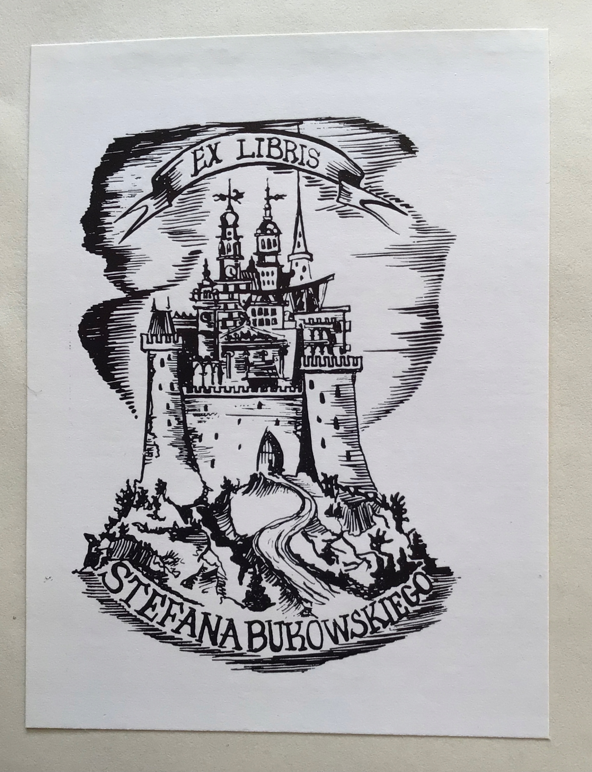 Ex-libris Stefana Bukowskiego
