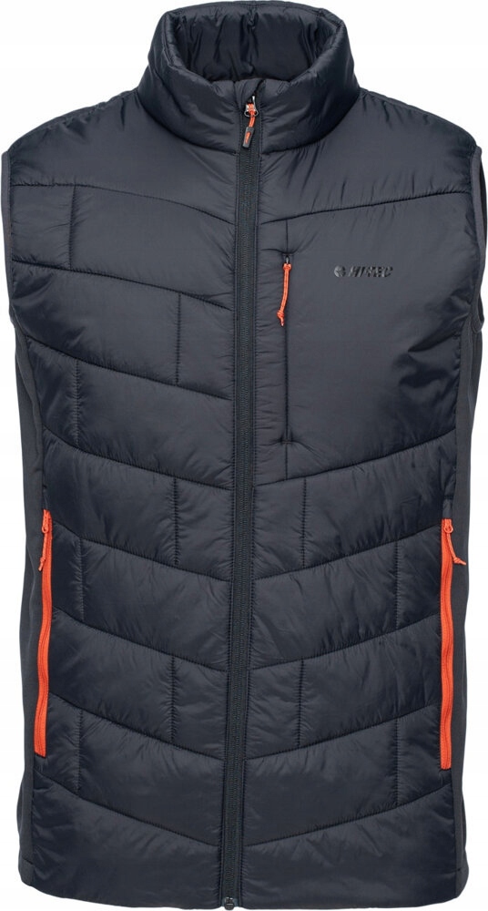 Pánská Prošívaná Vesta Péřová Bunda Bez Rukávů Hi-tec Varen Velikost XXL