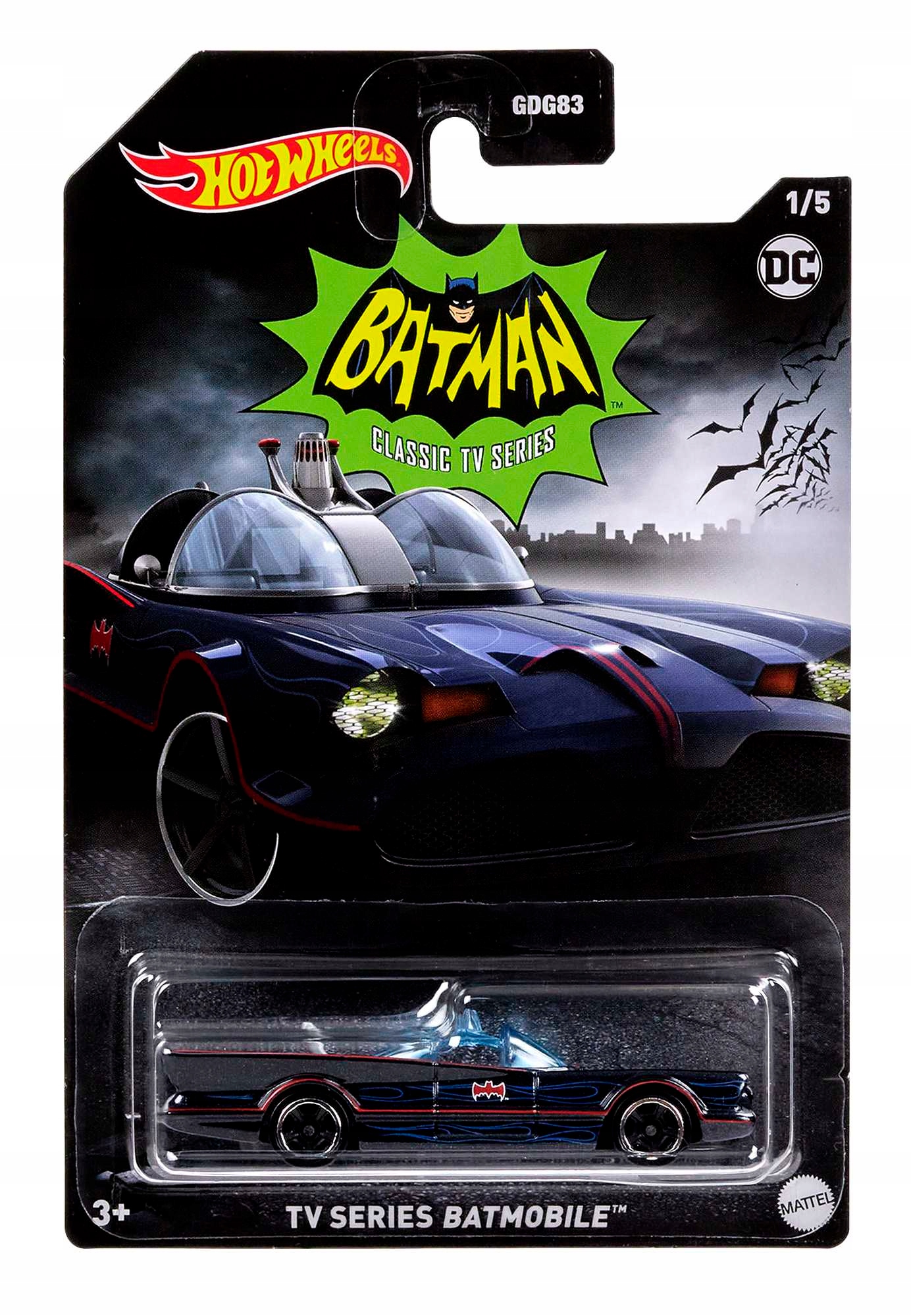 

Hot Wheels Batman Tv Series Batmobile HLK44