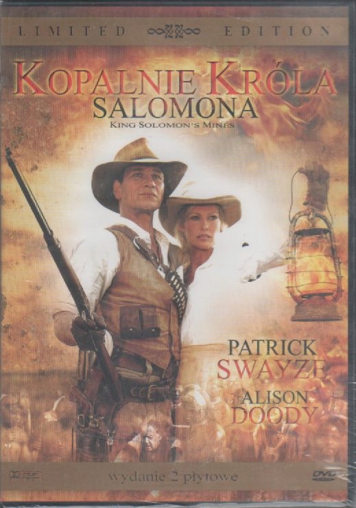 Kopalnie Króla Salomona [2DVD] Pełne Wydanie Folia Lektor Patrick Swayze