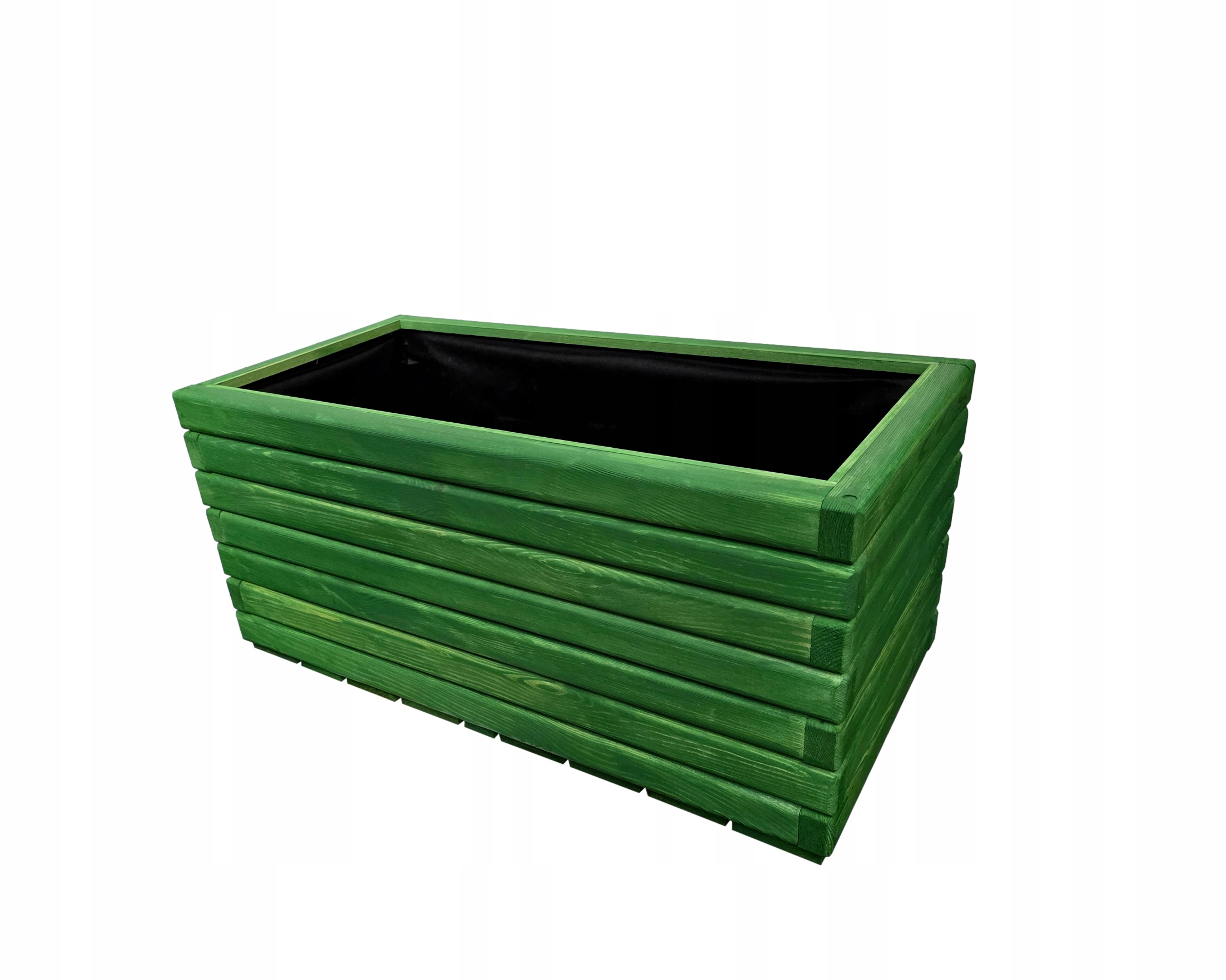 Drevený záhradný kvetináč veľký impregnovaný 80/40/40 cm Akácia
