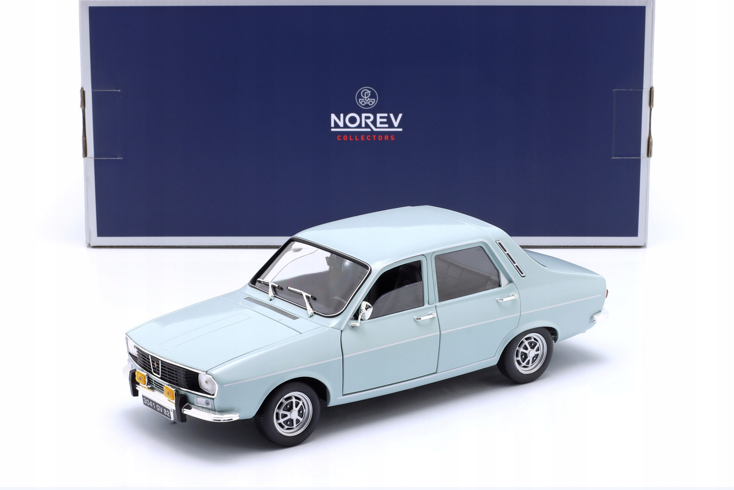 Norev Renault 12 Ts 1974 Světle modrá 1:18