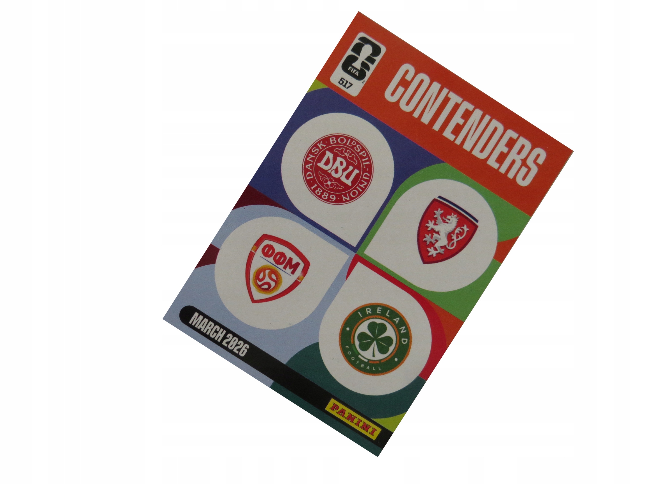 Panini Fifa World Cup 2026 Karty Piłkarskie Contenders 517 Den-mac/czh-ird