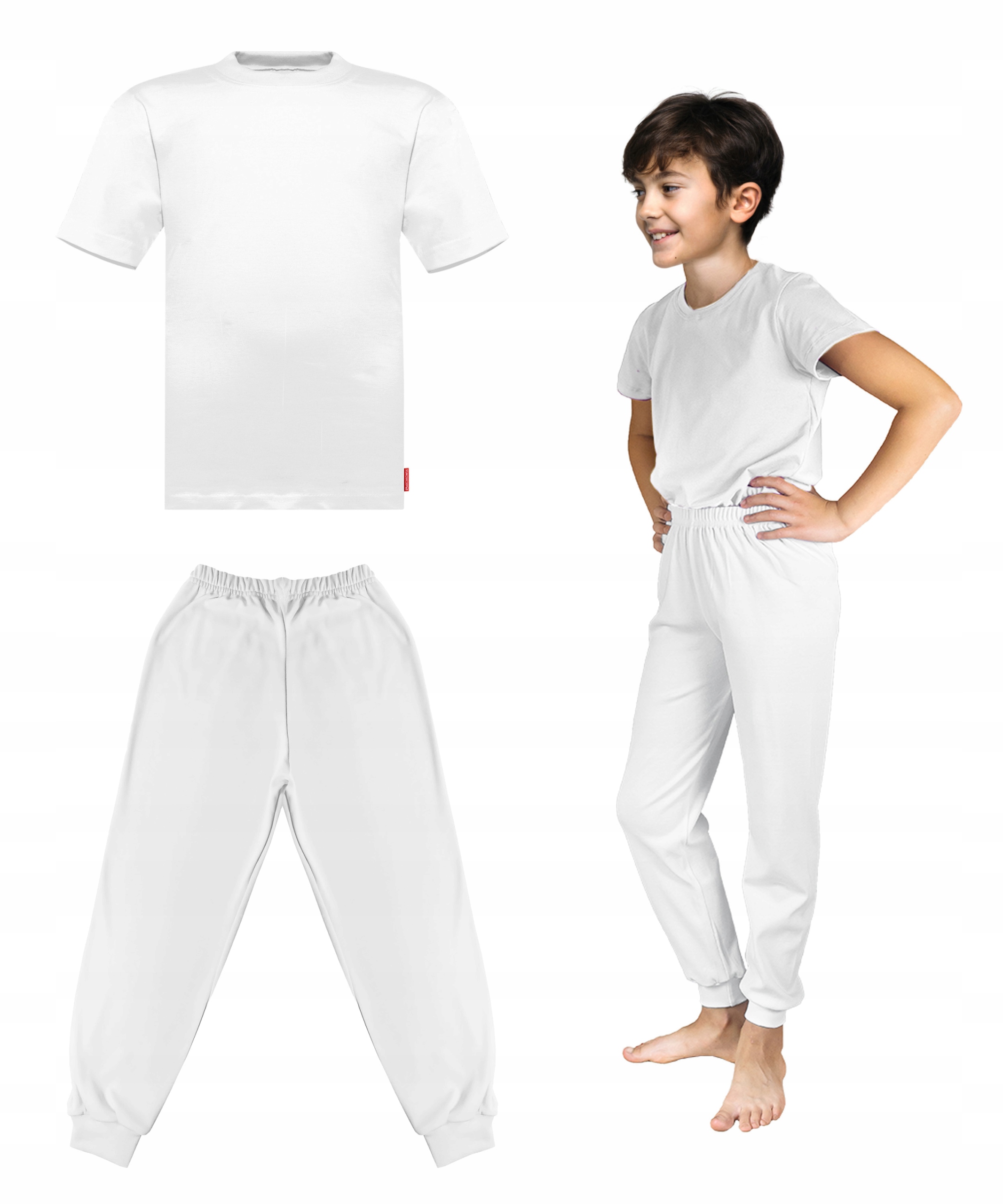 

Spodnie Dresowe Długie Koszulka T-shirt Krótki 116