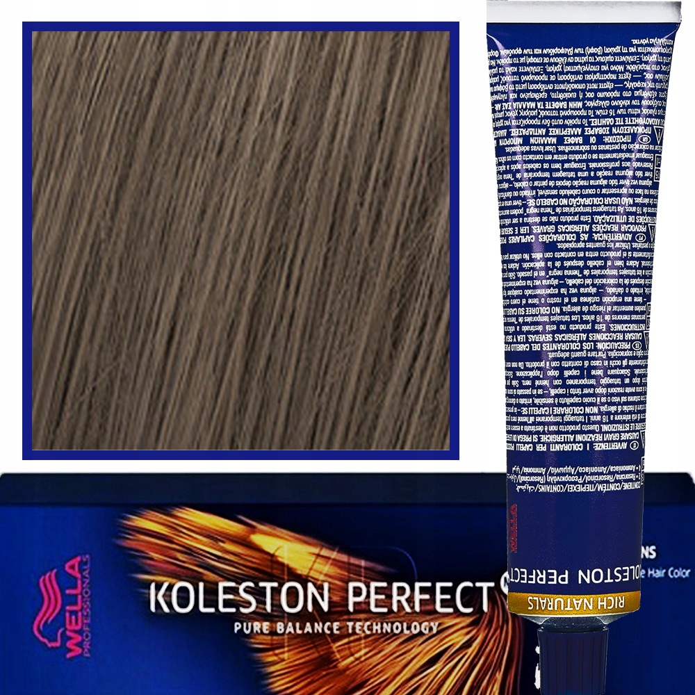 

Wella Koleston Me farba 60ml kolor 7/18