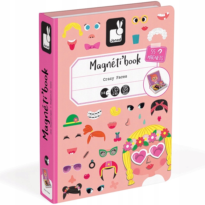 

Janod Magnetibook Buzie Układanka Magnetyczna