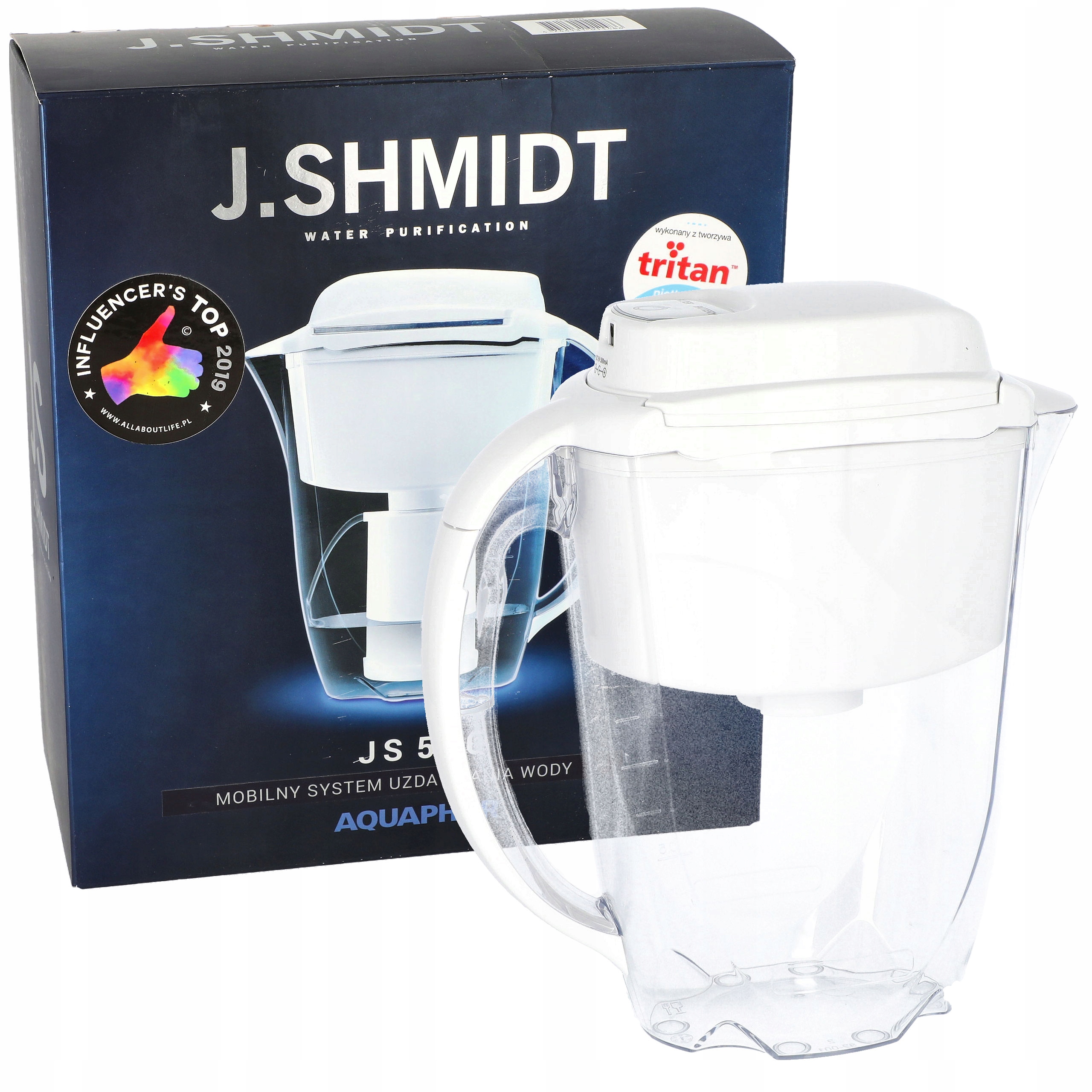 

Dzbanek Filtrujący Aquaphor Smith JS500 2,8L