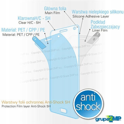 FOLIA OCHRONNA GLLASER ANTI-SHOCK 5H GARMIN VENU 2 Marka Gllaser