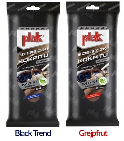 Plak ŚCIERECZKI DO KOKPITU MATOWE MAXI GREJPFRUT Numer katalogowy producenta 5904730217798