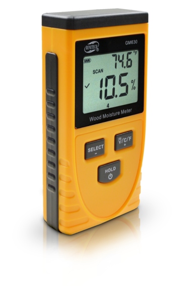 BEZINWAZYJNY WILGOTNOŚCIOMIERZ INDUKCYJNY MIERNIK WILGOTNOŚĆ DREWNA BATERIE Marka Benetech