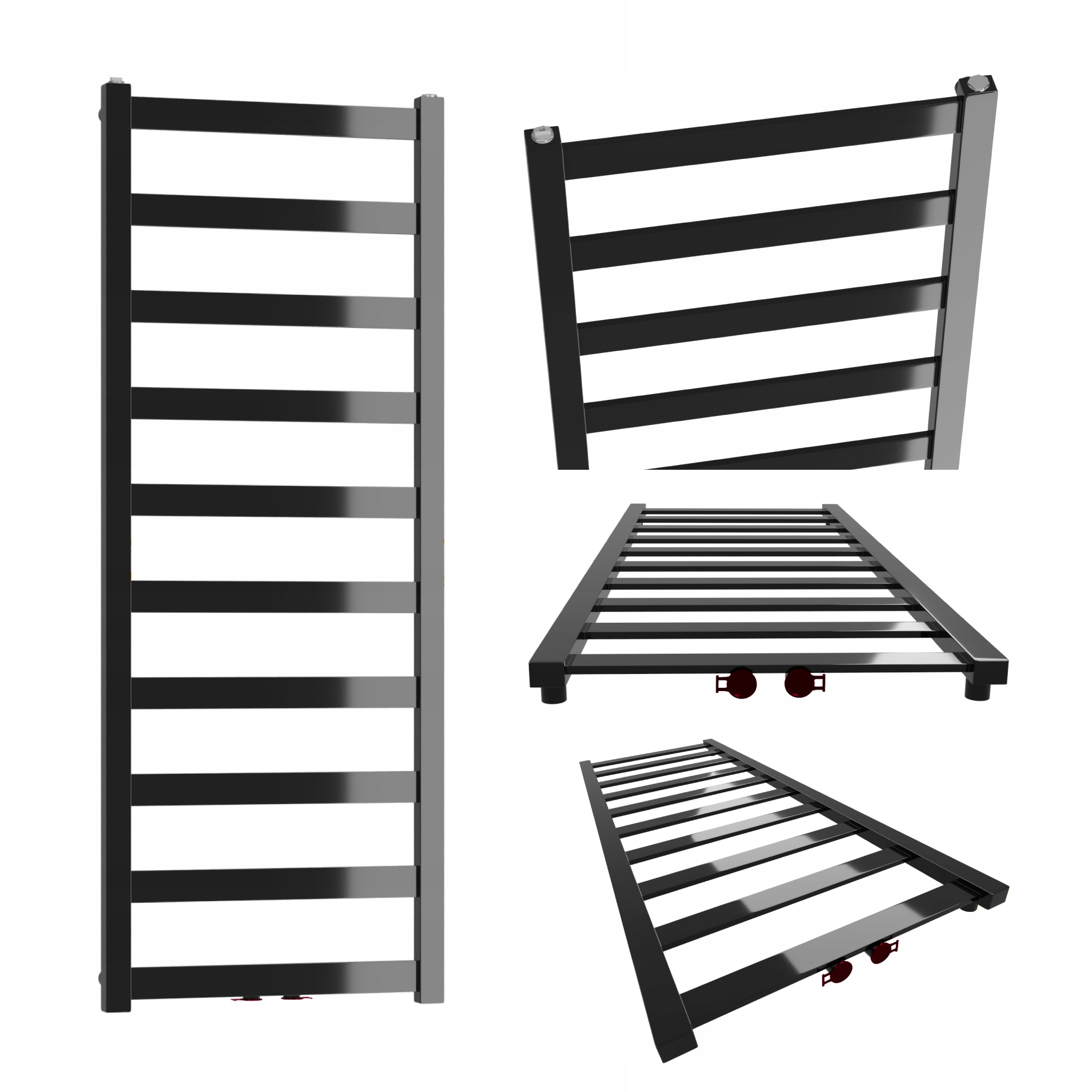 Koupelnový radiátor Pandora-ns-mid 70/50 Černý P