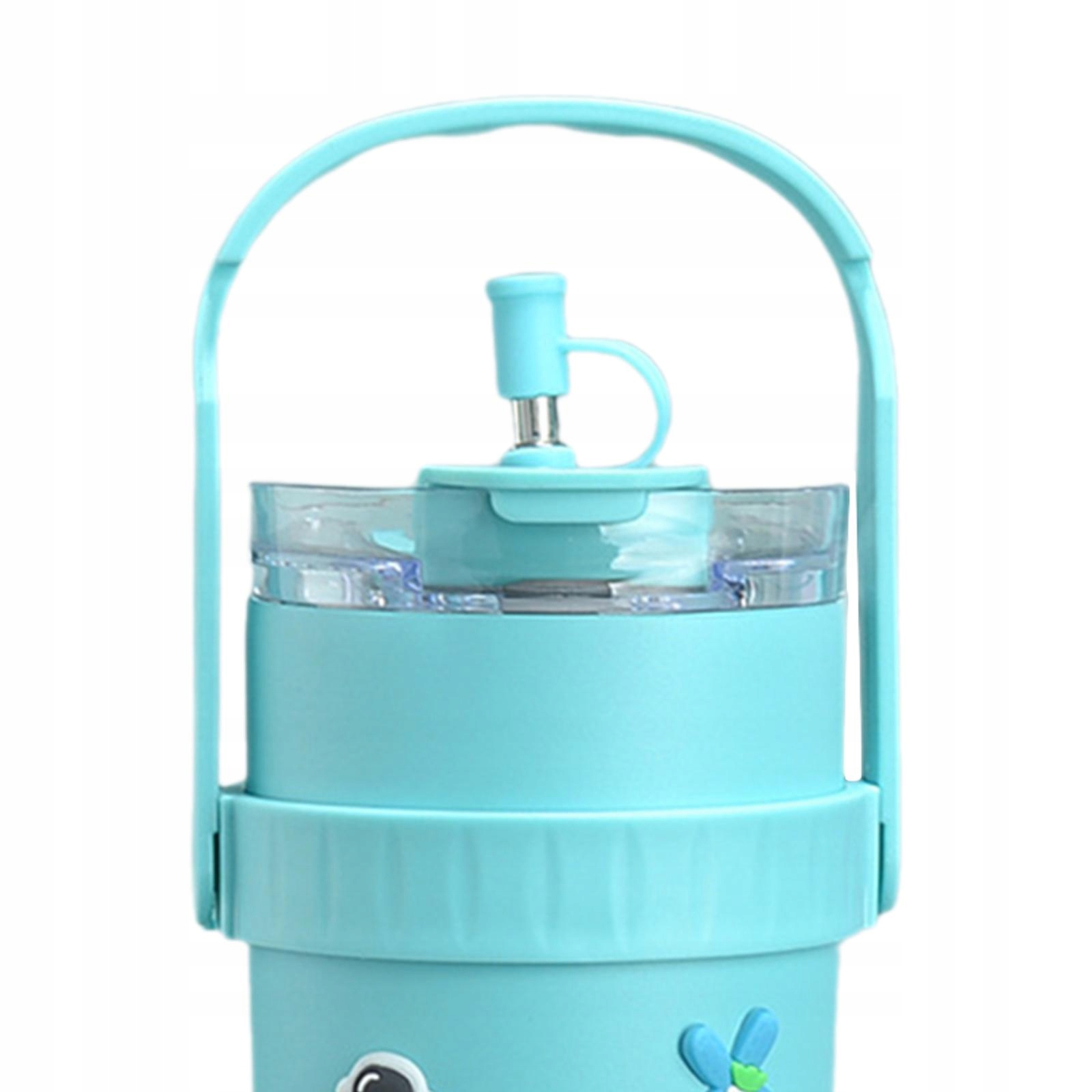 Butelka na wodę 1200ml z pokrywką Butelka na wodę ze słomką niebieska Kod producenta Does not apply