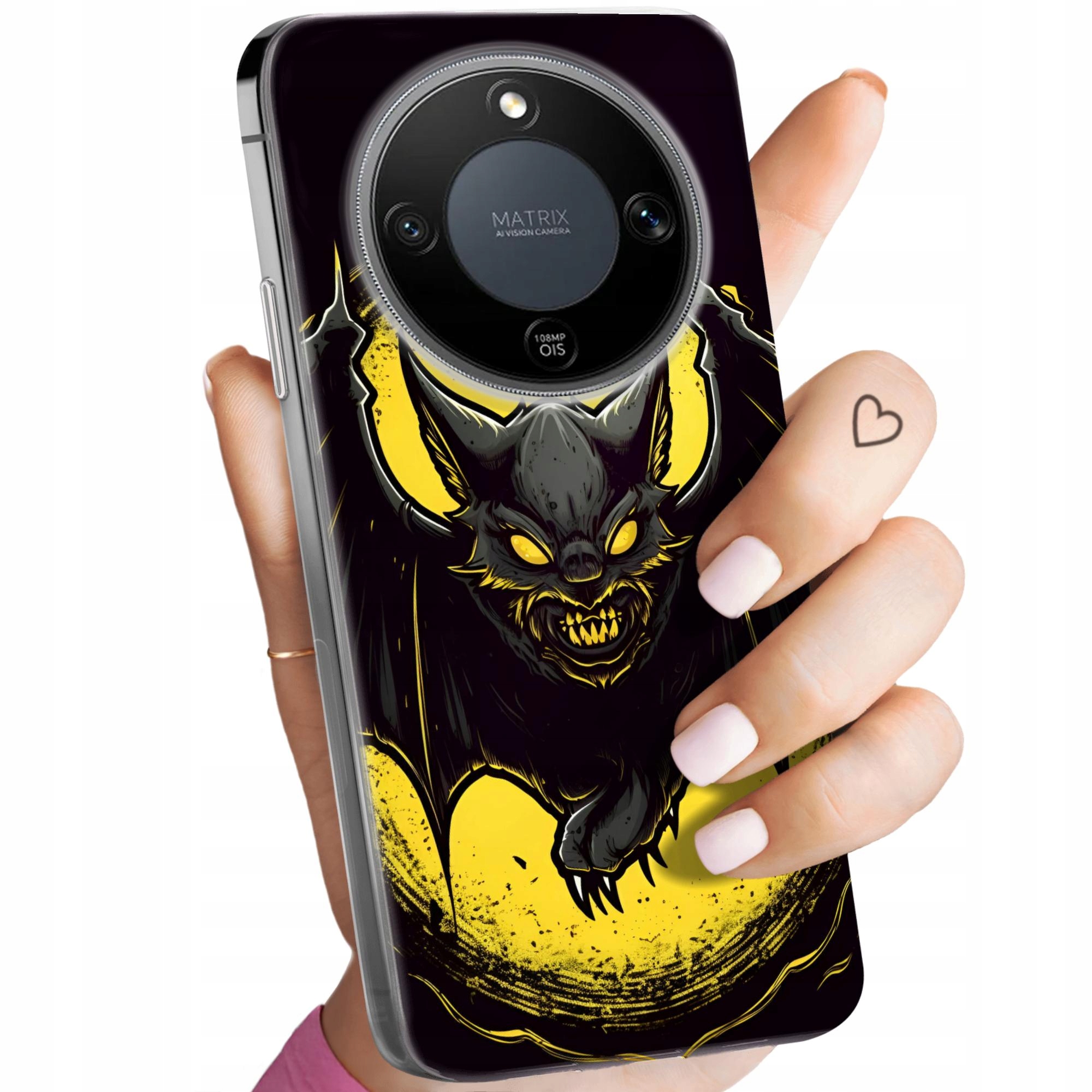 Etui Do Honor X70 X9D MAGIC8 Lite Nietoperz Bat Obudowa Pokrowiec