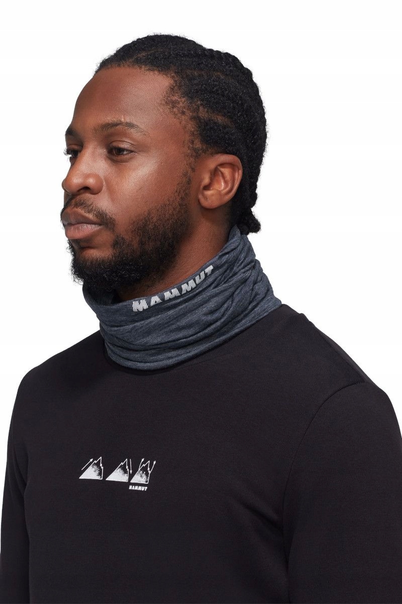 mammut Chusta komin Tree Wool marine/melange