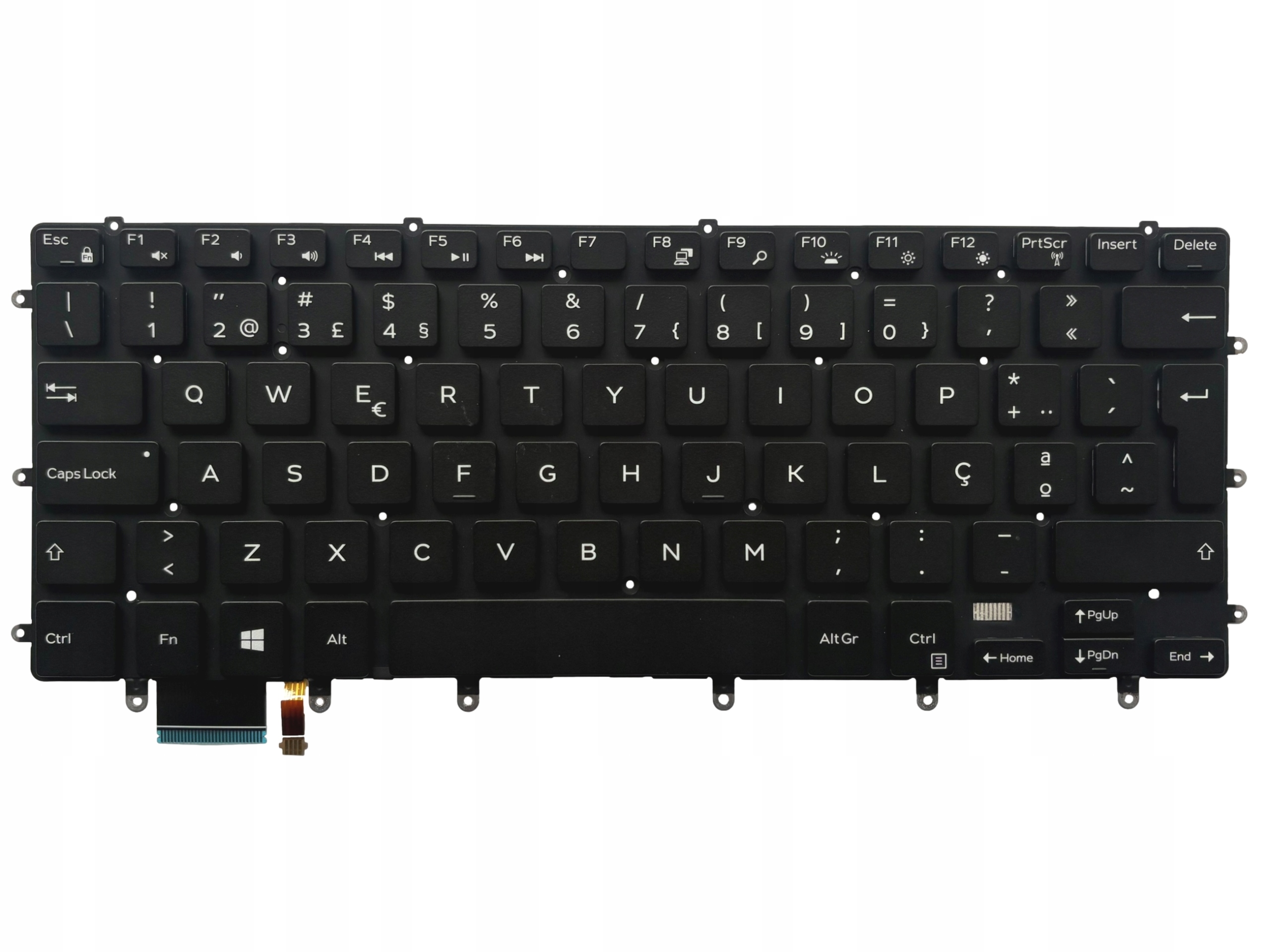 Klawiatura Dell Xps 15 9550 9560 5510 5520 7558 7579 7568 Led Oryginał Pt