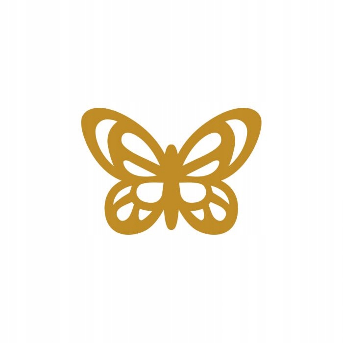 Levně Dekorace cukrářská dekorace Mandala Motýla Modecor (25 ks)