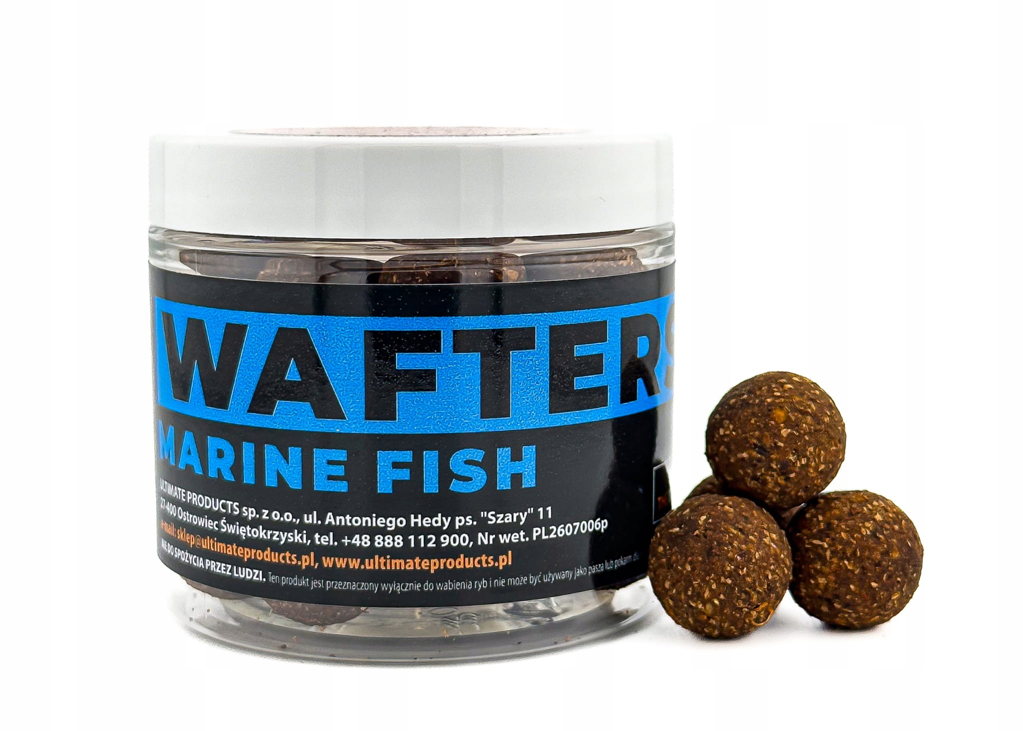 Ultimate Products Wafters Natural Marine Fish 18mm