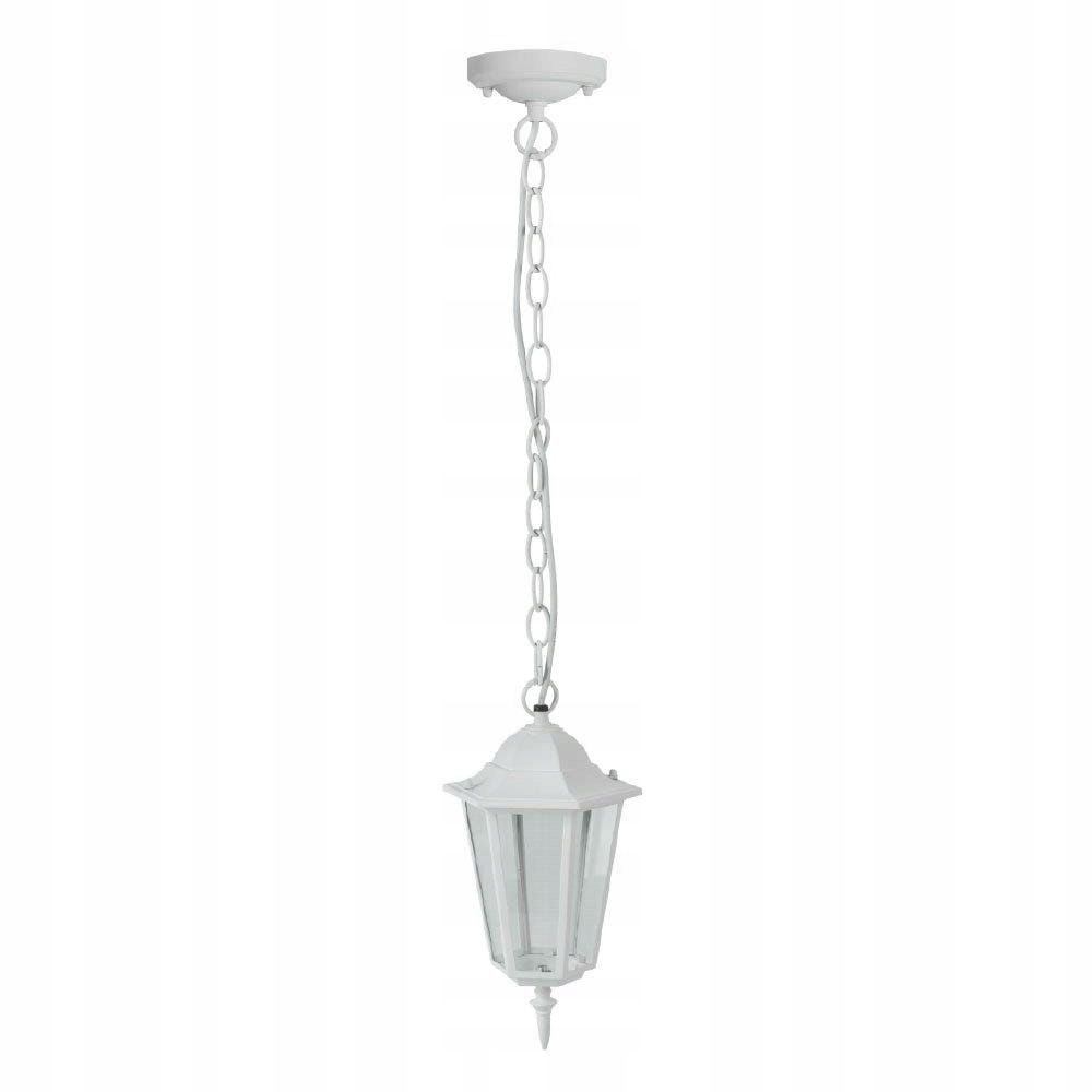 Zahradní závěsné svítidlo na řetězu V-tac Lamp Bílá Matná VT-752