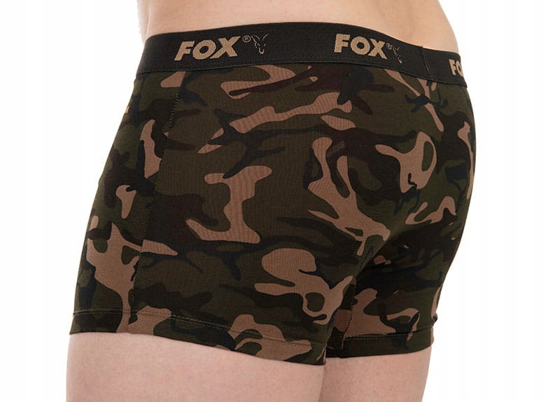 Fox Camo Boxers (rozmiar L) - bokserki (3 szt.) Marka Fox