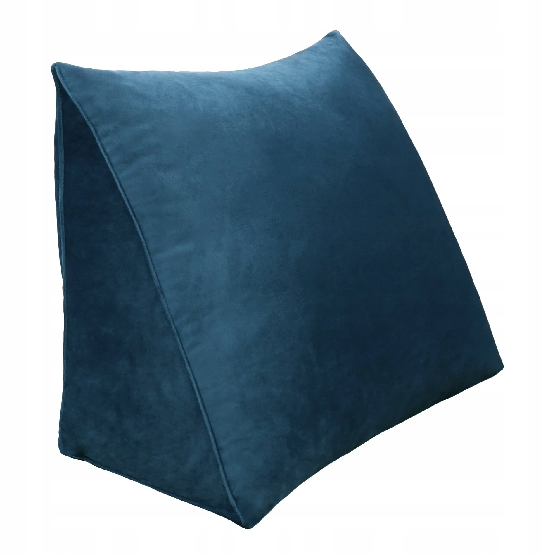 Poduszka Wspierająca Plecy - Welur Granat - 45 cm