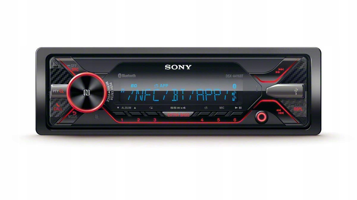 

Sony DSX-A416BT Radioodtwarzacz Usb Bluetooth Aux