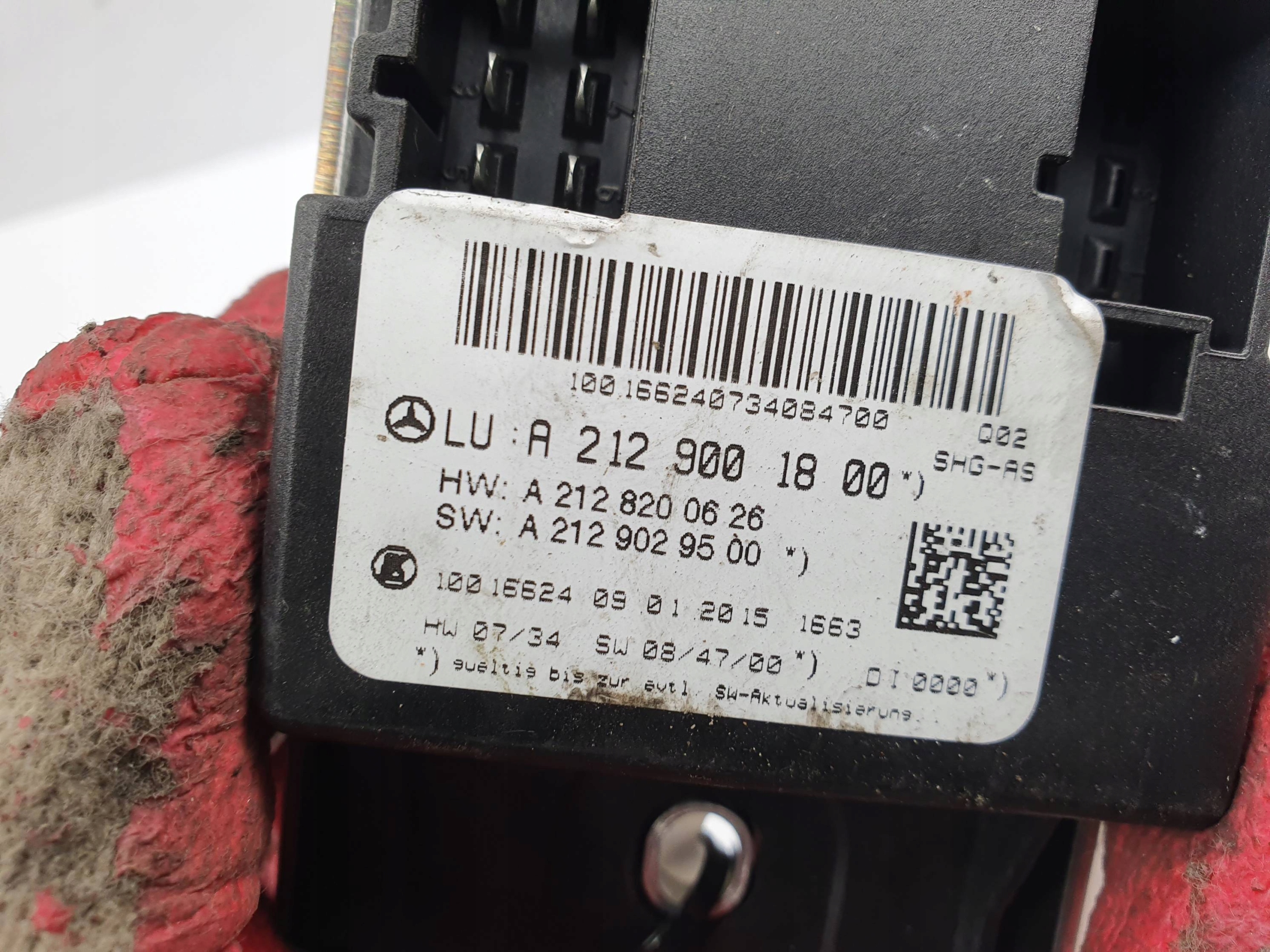Module de chauffage Siège A2129001800 MERCEDES CLS 400 W218