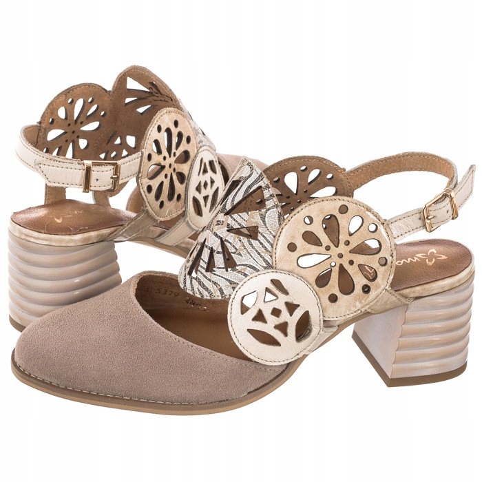 

Buty Damskie Sandały Maciejka Beżowe 05379-04