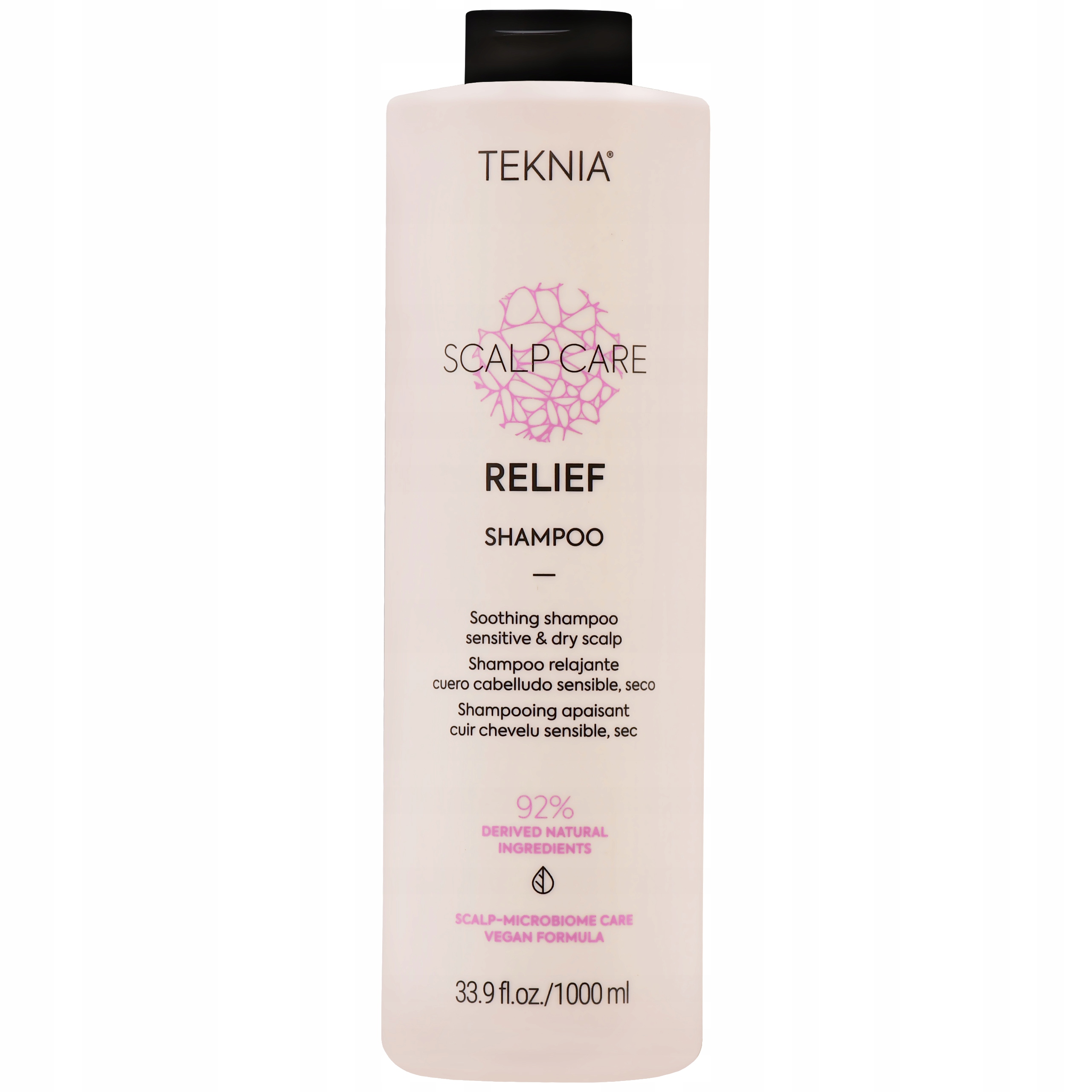 Šampon Lakme Teknia Relief pro citlivou pokožku hlavy a vlasy 1000 ml