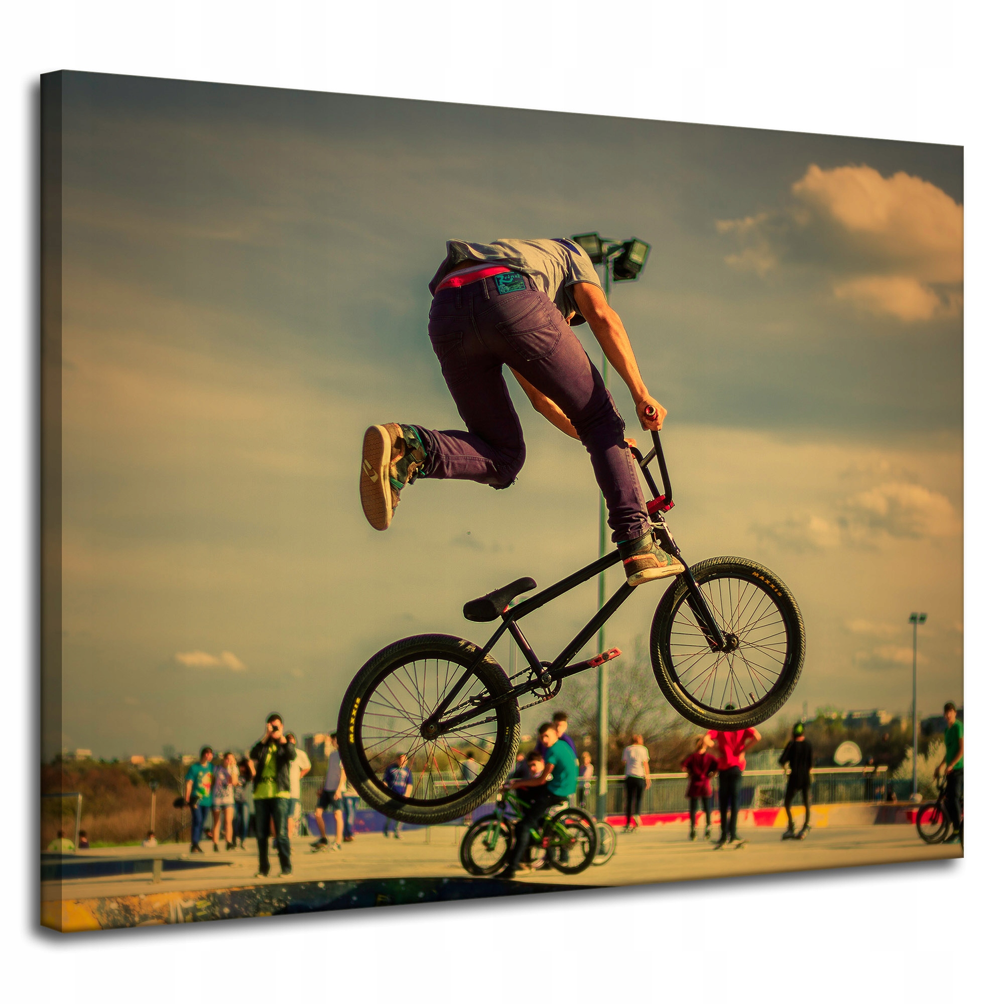 Obraz na plátně Kolo Bmx Sport Dh Zábava 100x80