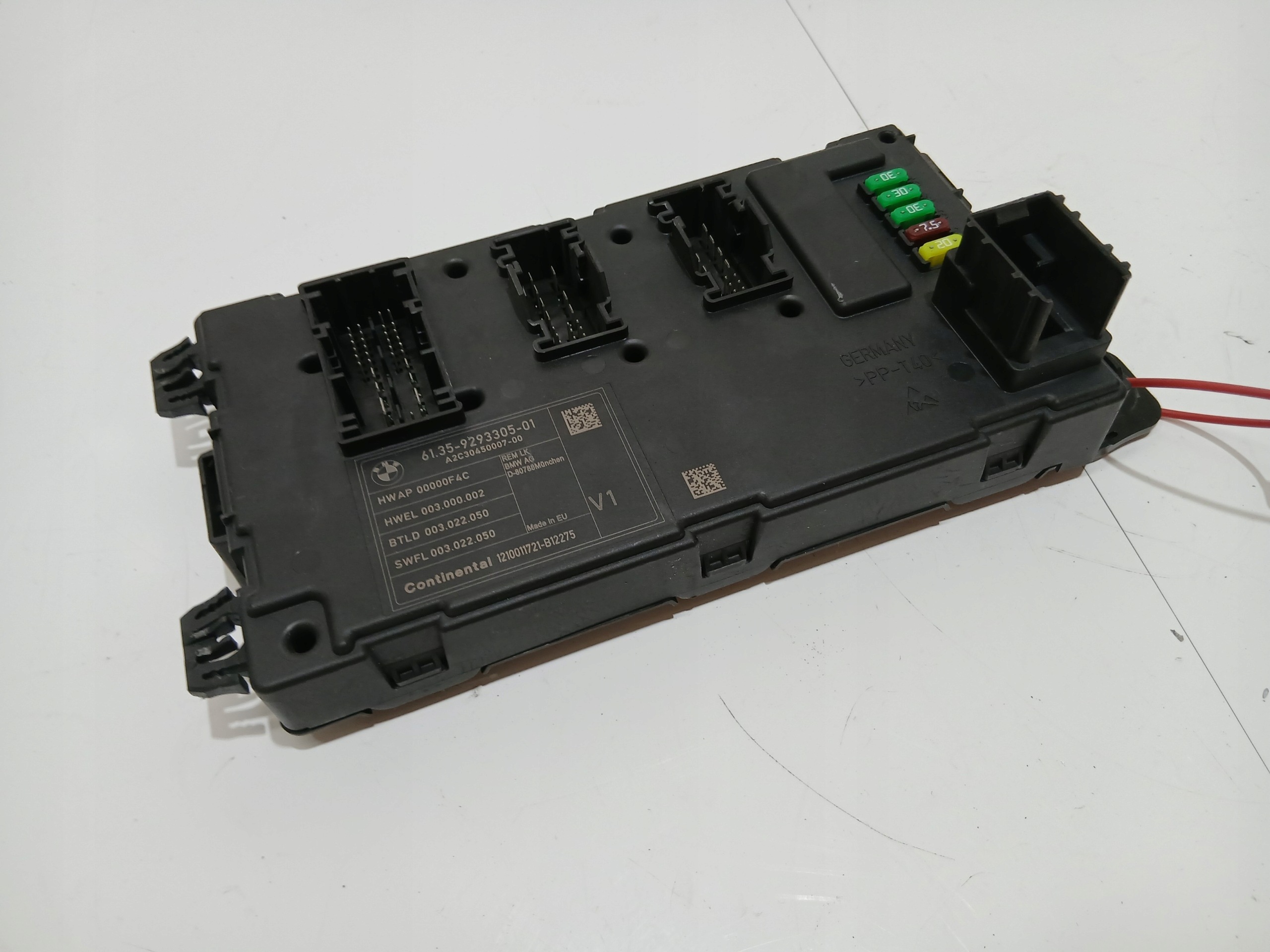 module control unit REM BMW F30 F31 9293305 (24235441)