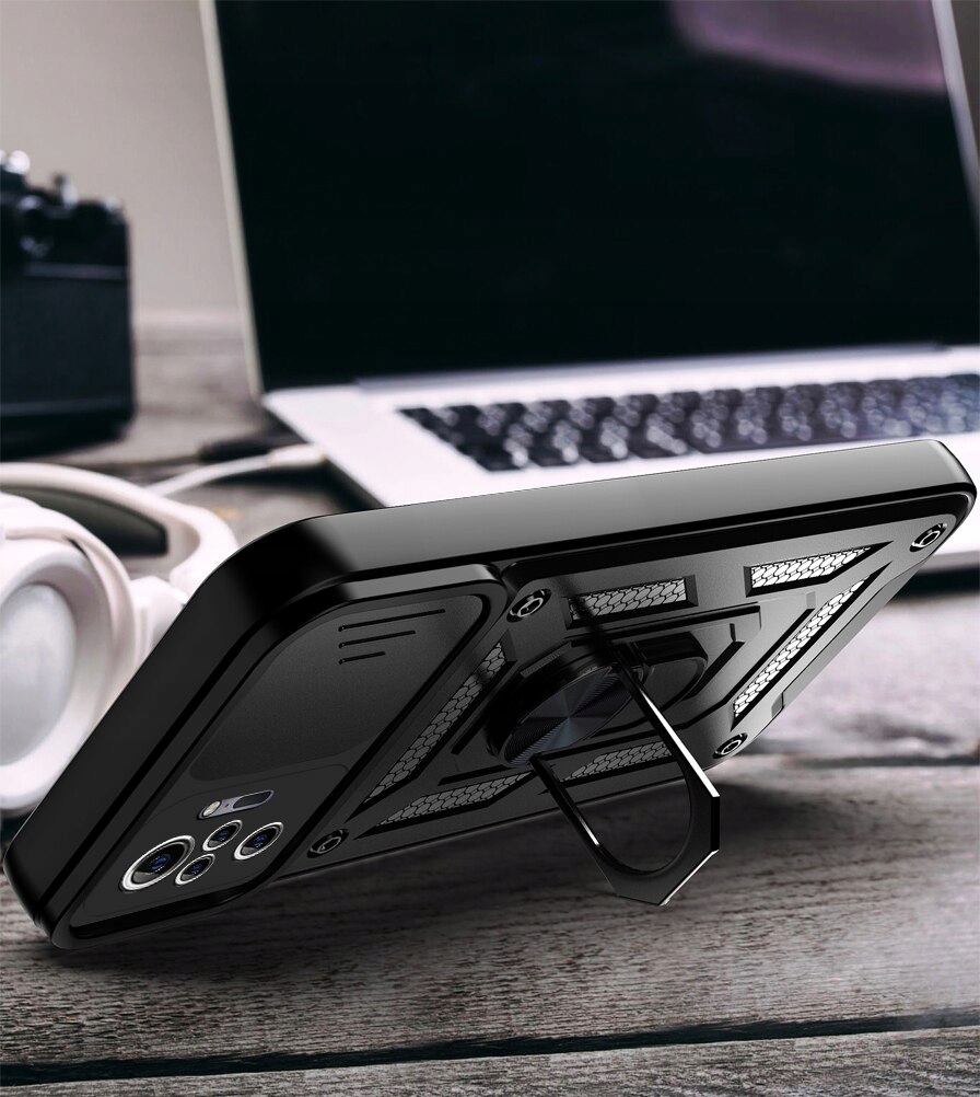 ETUI SLIDE DO XIAOMI REDMI NOTE 10 PRO +SZKŁO Typ plecki