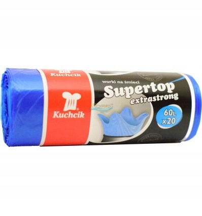 

Kuchcik Worki Na Śmieci Supertop 60 L 20 szt