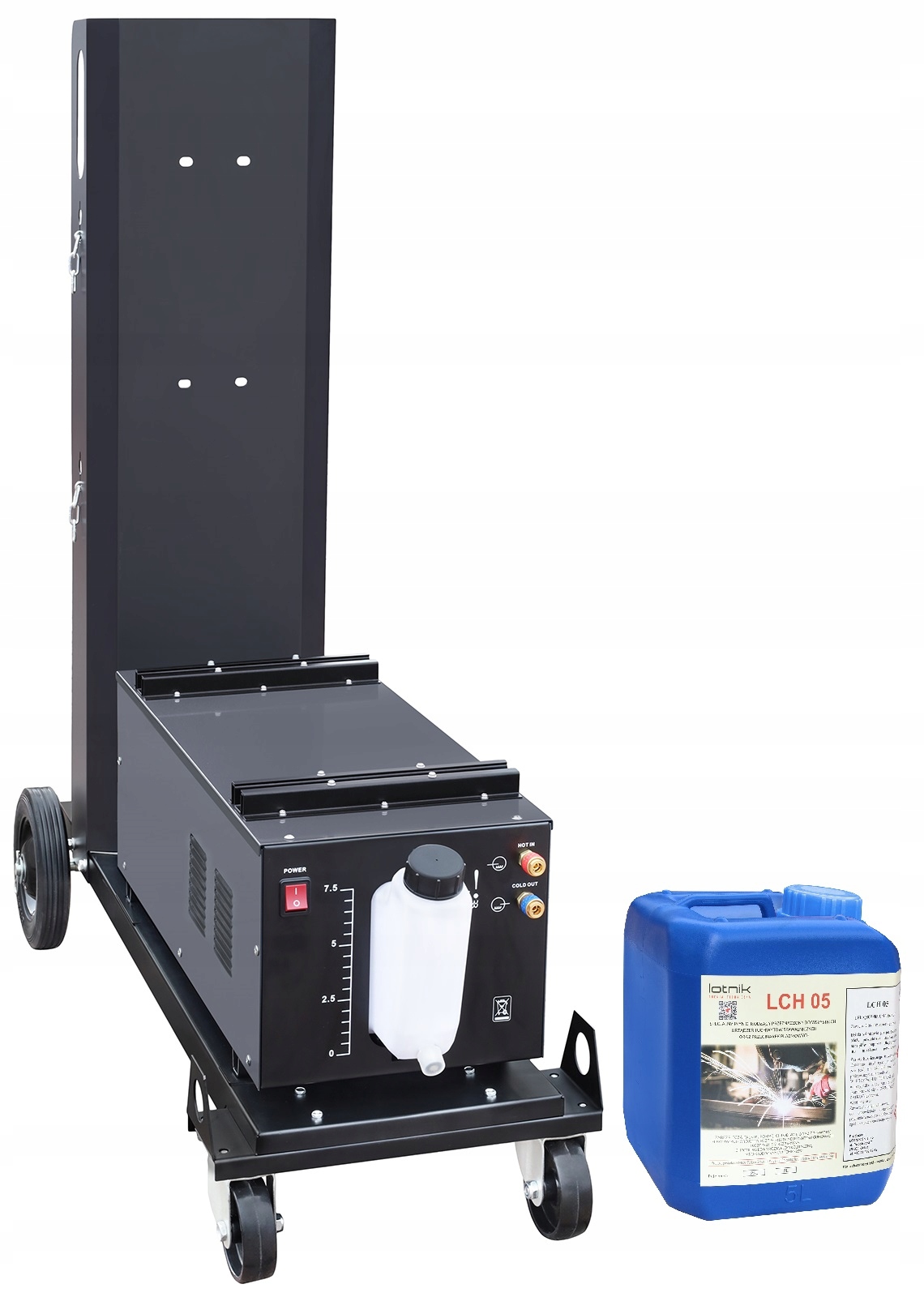 WÓZEK SPAWALNICZY CHŁODNICA DO SPAWAREK TIG MIG MAG PÓŁAUTOMAT MIGOMAT PŁYN