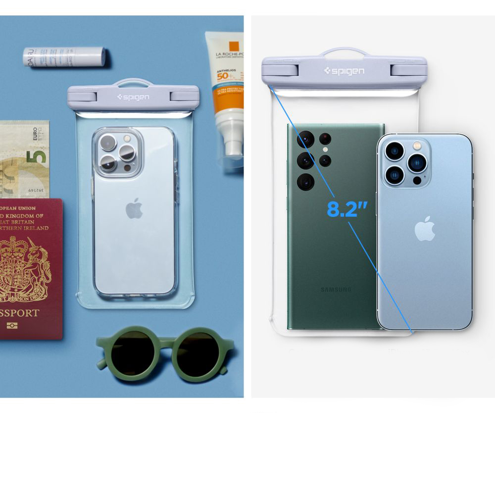 ETUI x2 WODOODPORNE IPX8 NA TELEFON BASEN KAJAK Przeznaczenie dokumenty