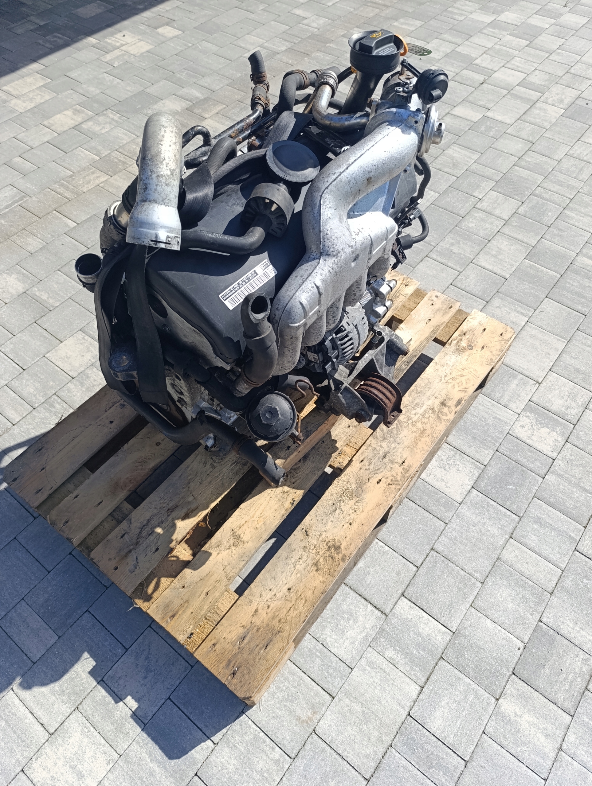 VW T5 engine complete 2.5 TDI AXE 174km przebieg 175 tys.