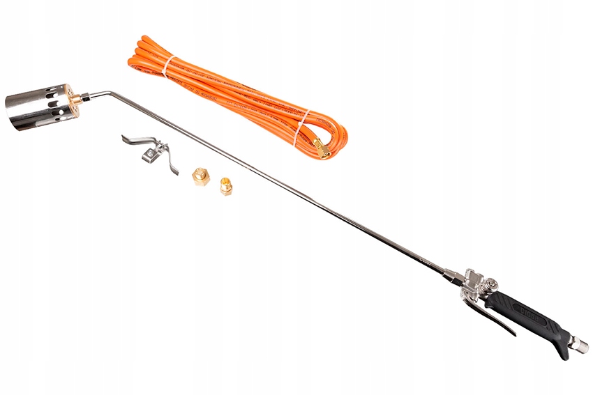 Plynový hořák Kabel 5 m Sada hořáku Spojka pro opalovací papuče 63 x 700 mm