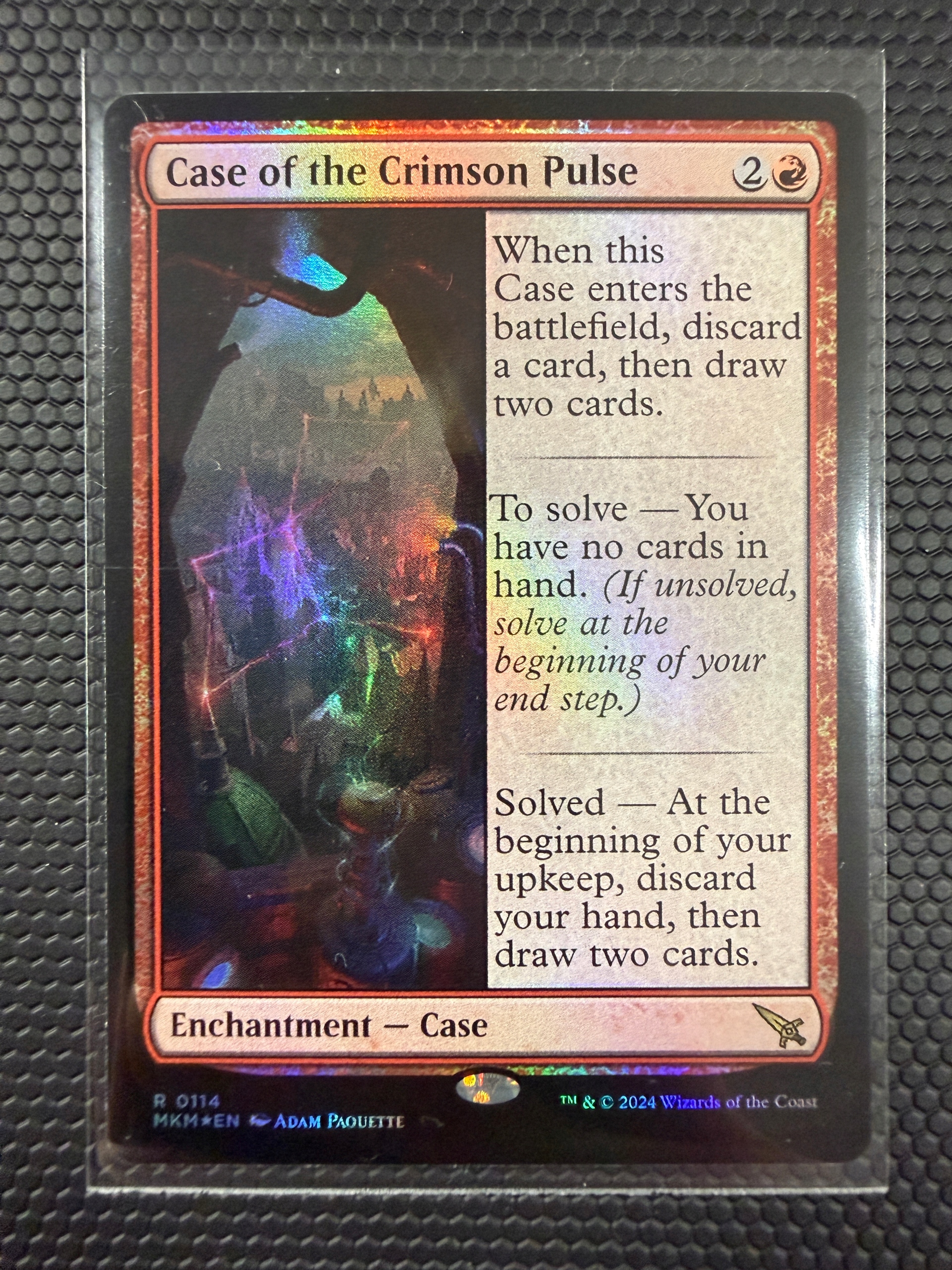 Karta Magic: The Gathering – Case of the Crimson Pulse (Foil!)
