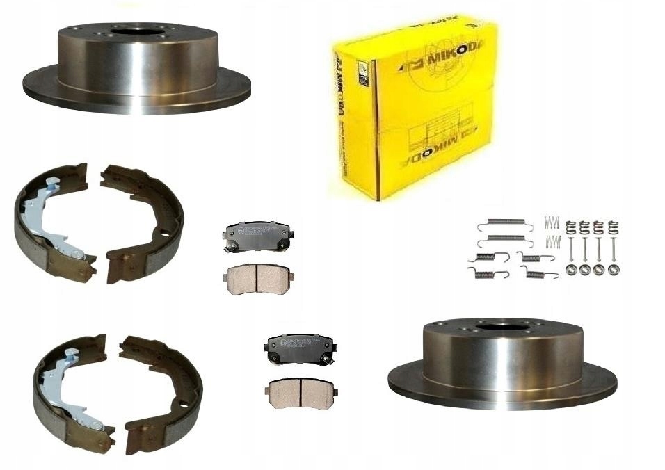 Kotouče Čelisti Hyundai I20 I Pb 2008-2014 Zadní Sada