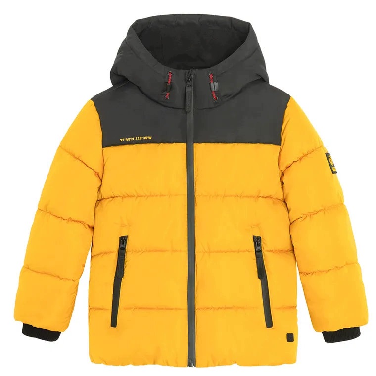 Cool Club solidna ciepła kurtka zimowa z kapturem chłopięca 110 waterproof