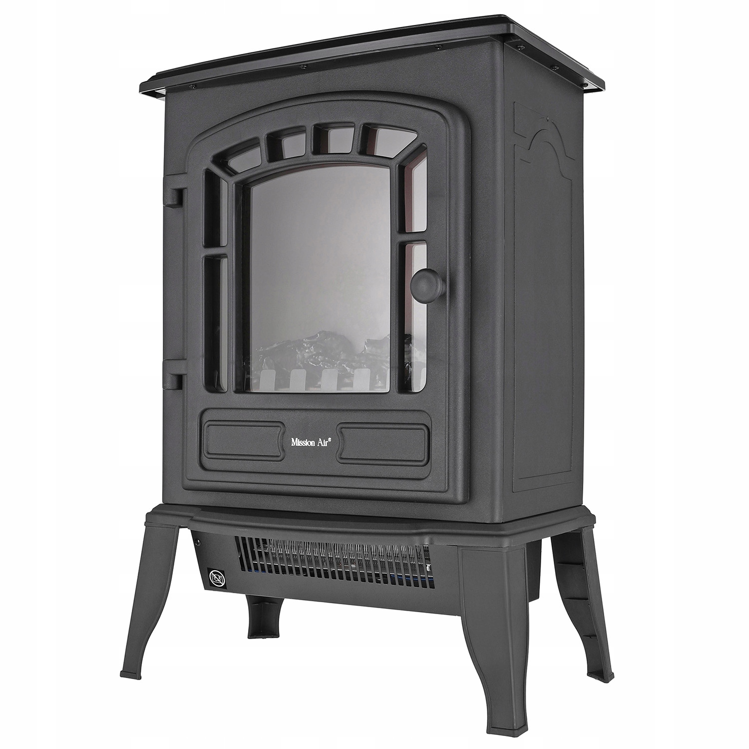 Pecní Ohřívač Elektrický Krb termoventilátor Led Efekt Ohně 2000W