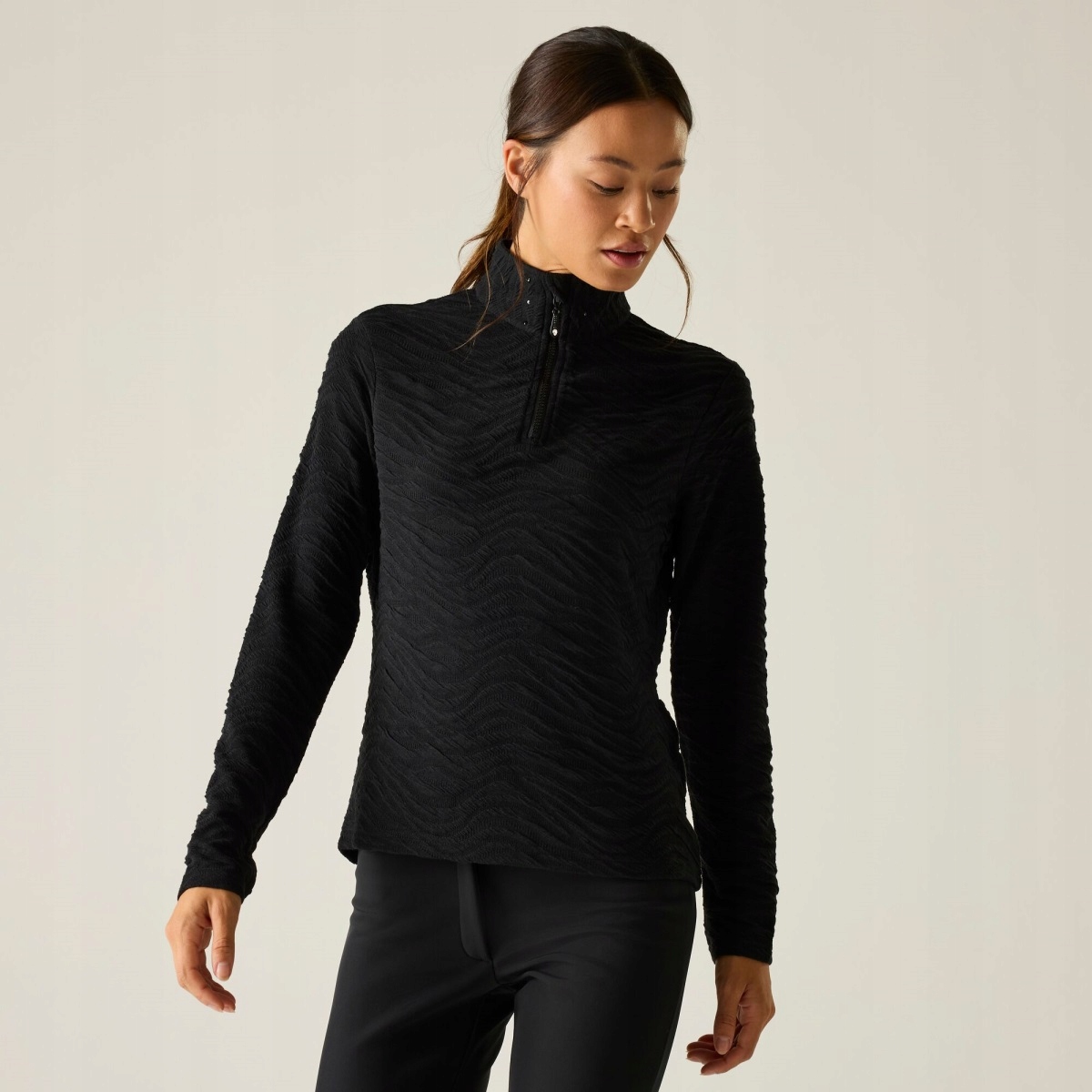 Dámská lehká mikina Dare2b Glamorize III černá 36