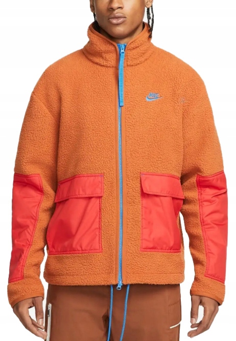 Pánská Silná Mikina Fleece Nike Sportswear Essentials Volný Střih DD5021-246 L