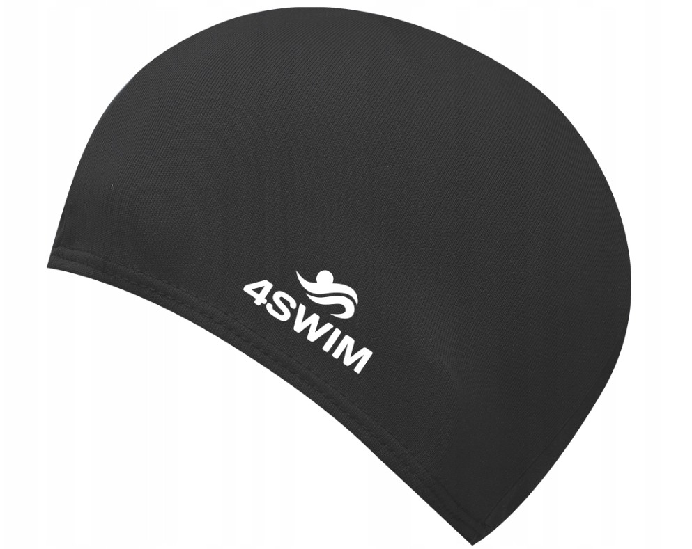 Czepek na basen 4SWIM Fabric Cap Junior Black